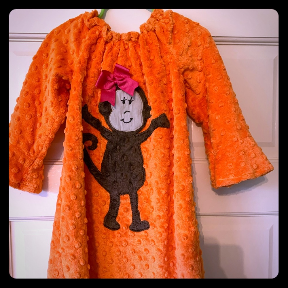 Minky Dot dress 3t